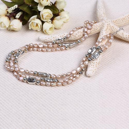 欧美时尚淡水珍珠项链饰品 厂家直销